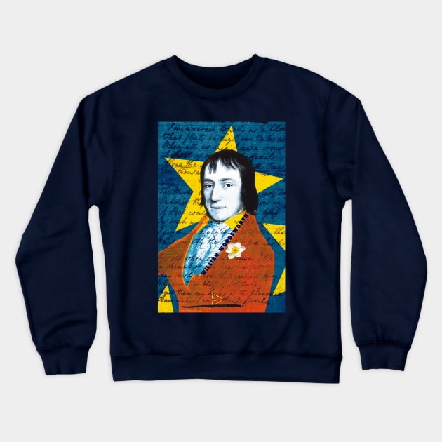 William Wordsworth Crewneck Sweatshirt by Exile Kings 